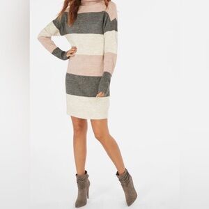 😊EUC   Colorblock Sweater Dress size XL